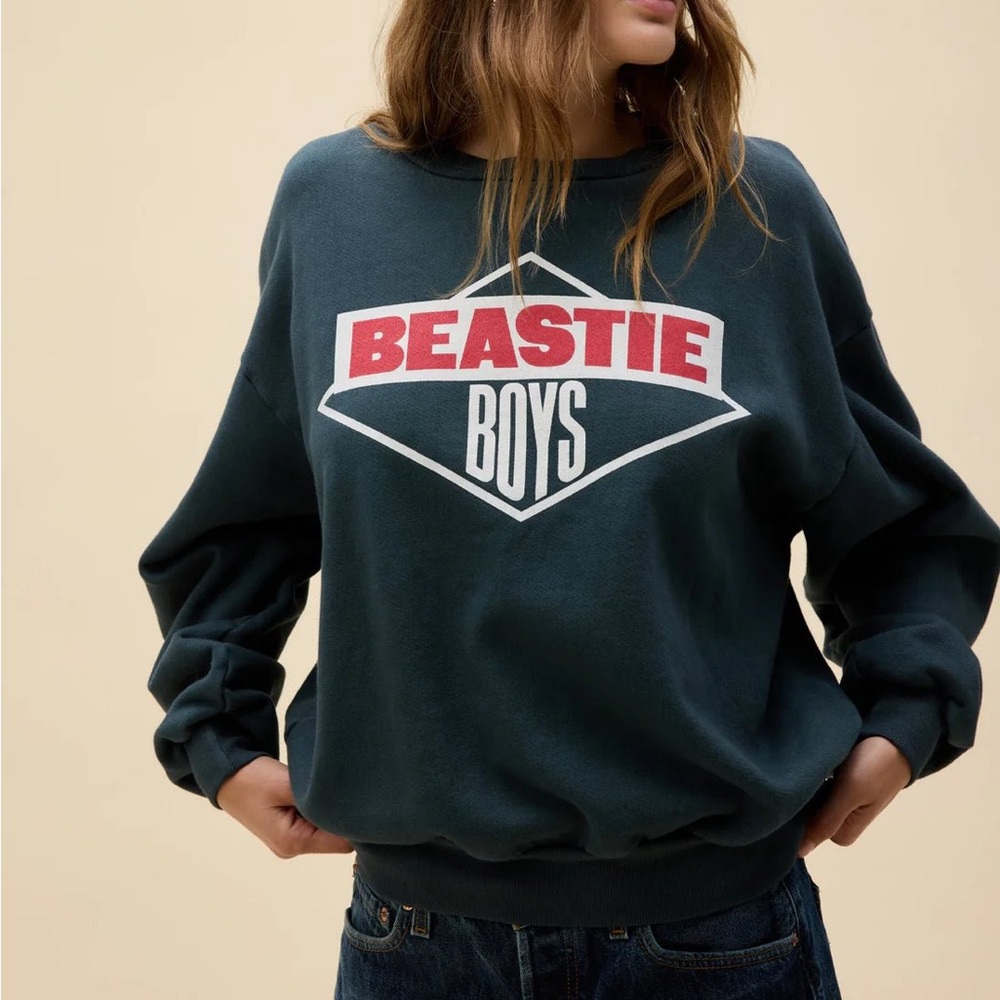 Daydreamer Beastie Boys Logo 84-86 Oversized Crew Sweatshirt - Picture 2 of 3